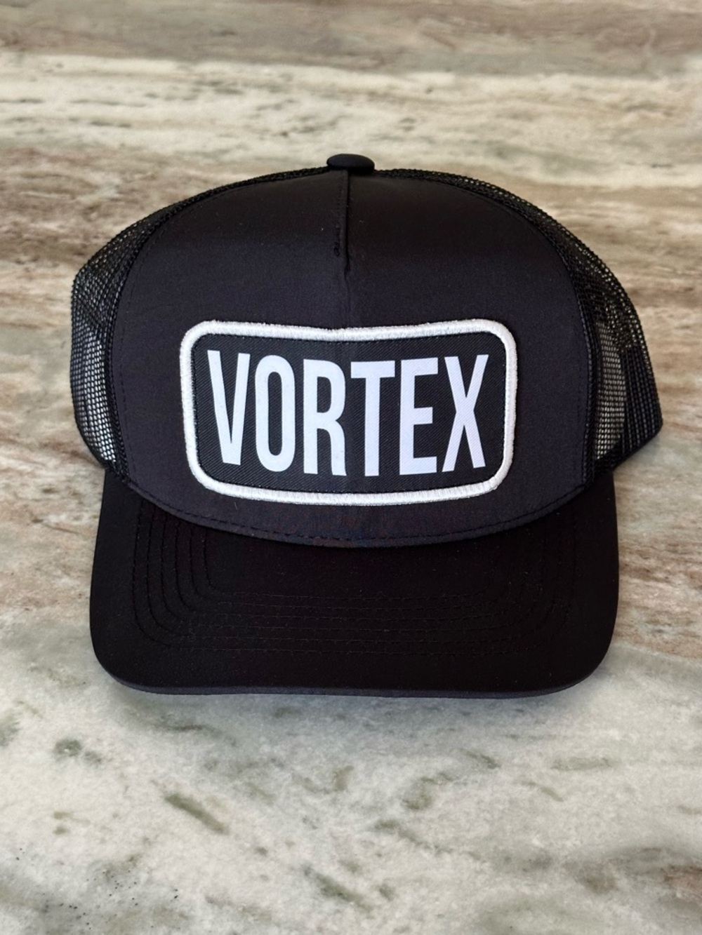 Vortex Optics Black & White Logo Adjustable Trucker Hat